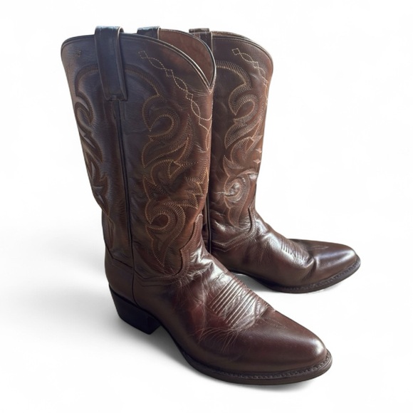 Dan Post Other - Dan Post Men’s Brown Leather Cowboy Boots DP2111R | Size 10.5 EW